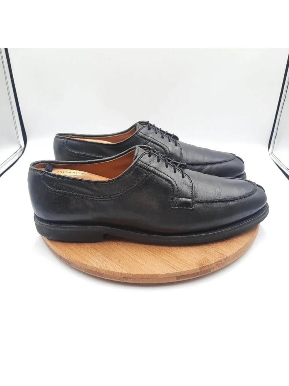 Allen Edmonds Stockbridge Mens 12 Black Split Toe Oxford Dress Sneakers USA